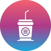 Cold Drink Vector Icon