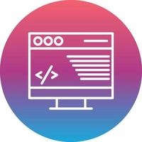 Coding Vector Icon