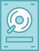 Hard Disk Vector Icon