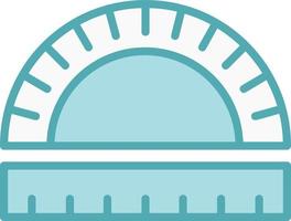 Protractor Vector Icon