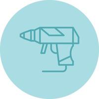 Hot Glue Gun Vector Icon