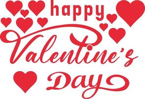 Happy Valentine's Day to all vector