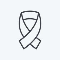 Icon Awareness. related to Volunteering symbol. line style. Help and support. friendship vector