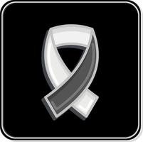 Icon Awareness. related to Volunteering symbol. Glossy Style. Help and support. friendship vector