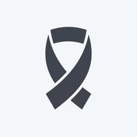 Icon Awareness. related to Volunteering symbol. glyph style. Help and support. friendship vector