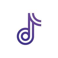 Music Vector  logo icon design template elements