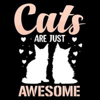 diseño de camiseta de gato gratis, mejores camisetas de gato, camiseta de vector de gato, camiseta de gato de moda
