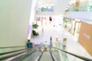 abstract blur and defocused luxury shopping mall and retail store for background photo