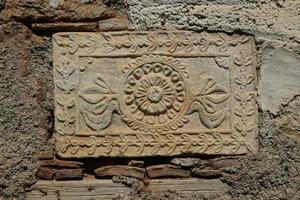 Relief in Antalya Old Town, Turkiye photo