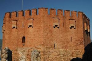 Red Tower in Alanya Town, Antalya, Turkiye photo