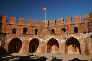 Red Tower in Alanya Town, Antalya, Turkiye photo