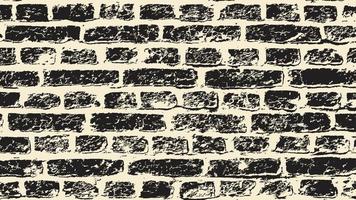 Old Brick Wall Background Texture Vector, Old Wall Structure Wallpaper vector