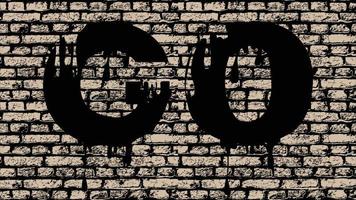 Go Text On Old Brick Wall Background Texture Vector, Old Wall Structure Wallpaper vector