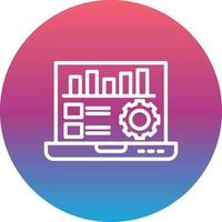 Data Driven Vector Icon