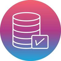 database Vector Icon