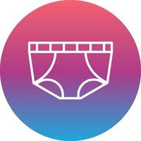 Underwear Vector Icon