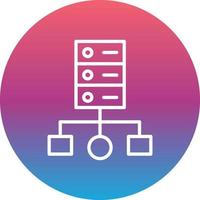 Cluster Computing Vector Icon