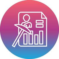 Data Mining Vector Icon