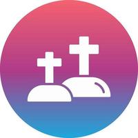 Cemetery Vector Icon