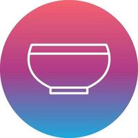 Bowl Vector Icon