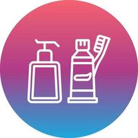 Toiletries Vector Icon