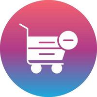 Remove from Cart Vector Icon