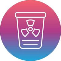 Toxic Waste Vector Icon