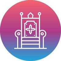 Throne Vector Icon