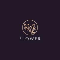 Flower  logo icon design vector illustration