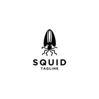 Squid  logo icon design vector illustration