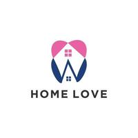 Home vector logo template for real estate