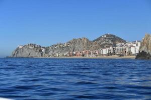 Cabo San Lucas view from Pacific ocean photo