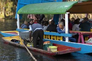 Ciudad de México, México - 30 de enero de 2019 - Xochimilco es la pequeña Venecia de la capital mexicana foto