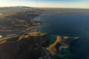 Baja California Sur Mexico aerial view photo