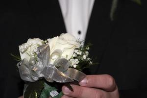 Prom young teenager boys and girls hands photo