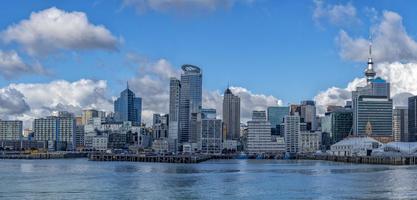 Auckland New Zealand cityscape view panorama photo