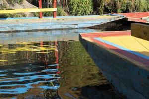 MEXICO CITY, MEXICO - JANUARY 30 2019 - Xochimilco is the little venice of the mexican capital photo