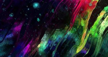 fundo gradiente colorido. movimento holográfico abstrato animação colorida graphic.abstract. fundo líquido multicolorido. bela textura gradiente video