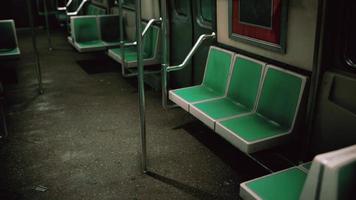 empty Public Transit Subway Metro Train photo