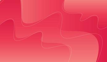 Red abstract gradient background and white line vector