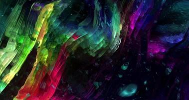 Colorful gradient background. Abstract holographic motion graphic.Abstract colorful animation. Multicolor liquid background. Beautiful gradient texture video