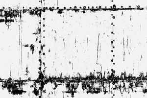 fondo de textura de hierro oxidado en formato vectorial eps de color blanco y negro vector