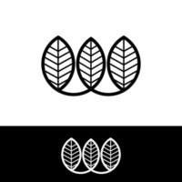 plantilla de logotipo simple y elegante en blanco y negro, adecuada para restaurante o empresa y similares eps vectoriales vector