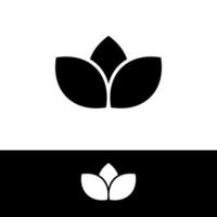 black and white simple and elegant logo template, suitable for restaurant or company and the like vector EPS
