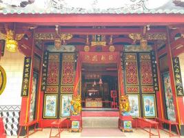 Tegal, January 2022. Tek Hay Kiong Temple, a place of worship for the Chinese community in Tegal photo