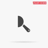 Treble flat vector icon. Glyph style sign. Simple hand drawn illustrations symbol for concept infographics, designs projects, UI and UX, website or mobile application.