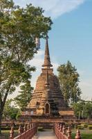 Wat Temple beautiful temple in the historical park Thailand photo