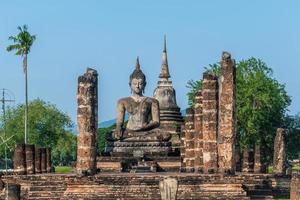 Wat Temple beautiful temple in the historical park Thailand photo