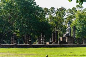 Wat Temple beautiful temple in the historical park Thailand photo