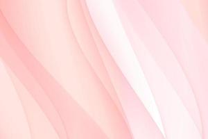 Light pink pastel color abstract curve background design new looks vector